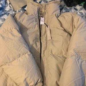 NWT Fear of God Essentials Puffer Jacket Olive (xl)